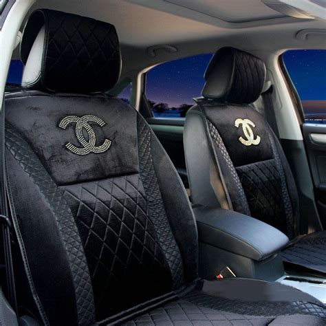 chanel car seat covers